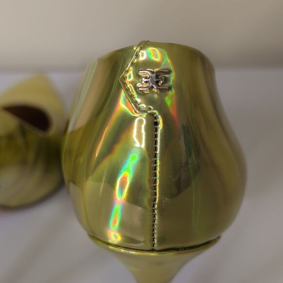 Sam Edelman Size 8 Hazel Heels In Metallic Mimosa, NEW - Picture 7 of 12